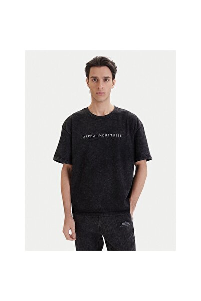 Alpha Industries Tricou bărbătesc 258519 Negru
