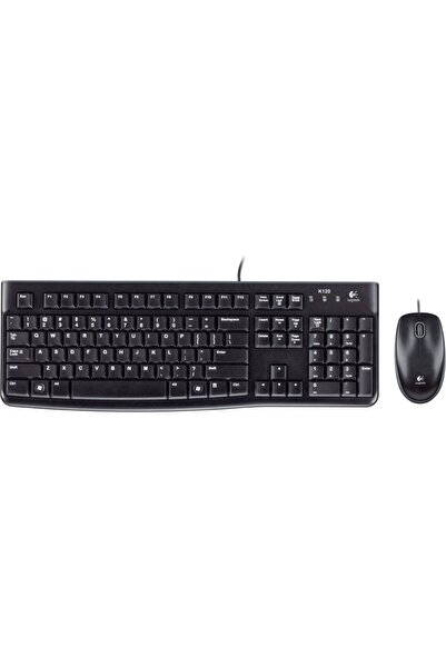 Logitech G Kit tastatura si mouse Logitech MK120, Negru