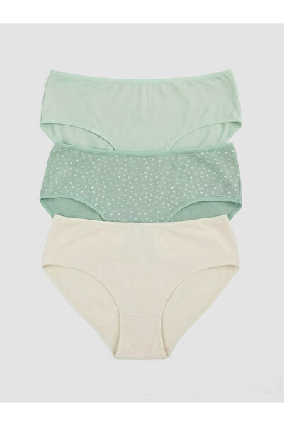 LC Waikiki Peak New Season Printed Hipster Panties 3-Pack