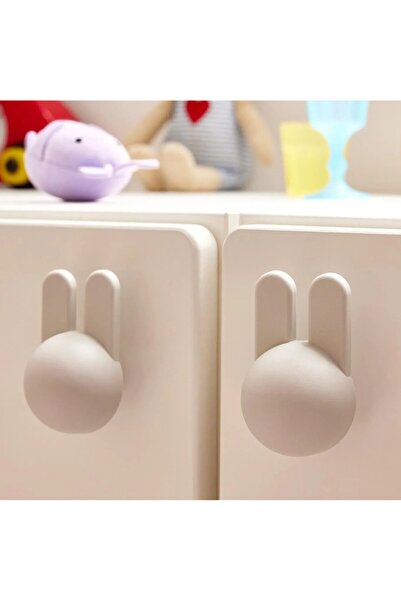 IKEA 2 Adet Çocuk Odası Dolap Kulpu Çap 3,8 Cm Plastik Çekmece Şekilli Dolap ...
