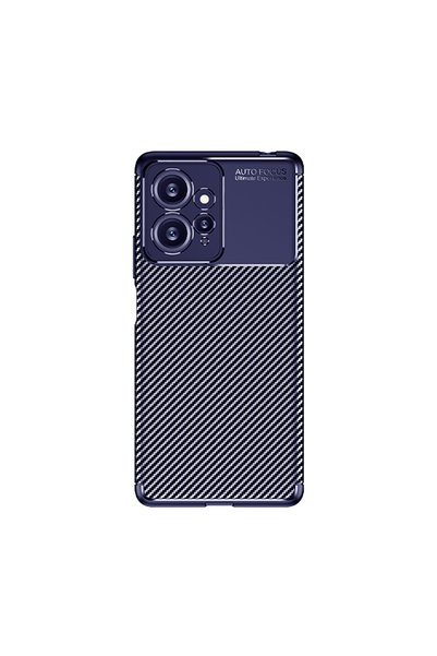 zore حافظة هاتف Xiaomi Redmi Note 12 4G من السيليكون ذات مظهر الكربون مع حماي...