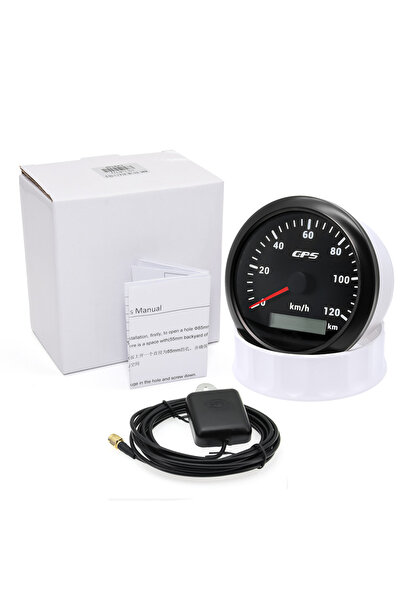 Choice7 عداد سرعة GPS بسرعة 120 كم/ساعة BN 85MM مع 60/120/200 كم/ساعة وإضاءة ...