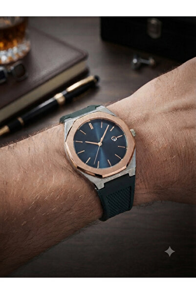 Tisaati Premium Silicone Cord Luxury Design Special Series Men's Wristwatch-W...