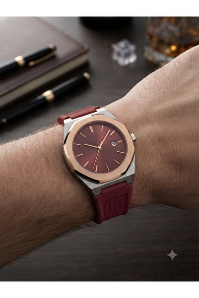 Tisaati Premium Silicone Cord Luxury Design Special Series Men's Wristwatch-W...