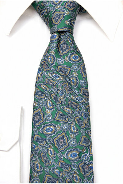 CROATE Premium Tencel Pleated Men's Tie Italian Design Special Textured Luxur...