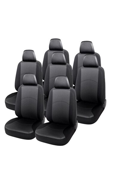 Aftermarket Husa Huse scaun CUST 247040 Negru CUSTO POL