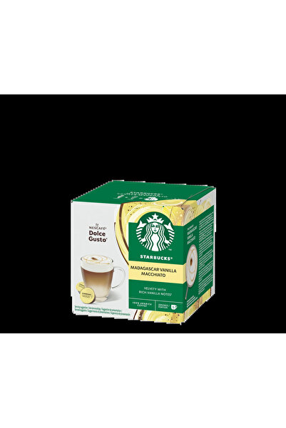 Starbucks Madagascar Vanilla Macchiato Capsule Cafea, 12 Buc (6+6), Compatibi...