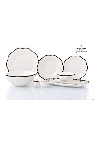 Onedekor 58 Parça 12 Kişilik Garden Collection Line Porselen Yemek Takımı