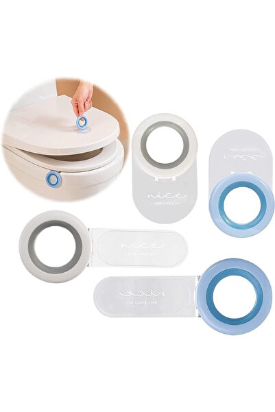 Arabest 4 Pcs Toilet Seat Lifter Handle,Hygienic Touchless Foldable Design,Un...