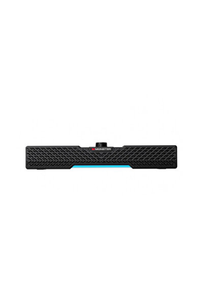 MONSTER G02 Ηχομπάρα Bluetooth RGB / Ενσύρματο Ηχείο Χρώμα: Μαύρο