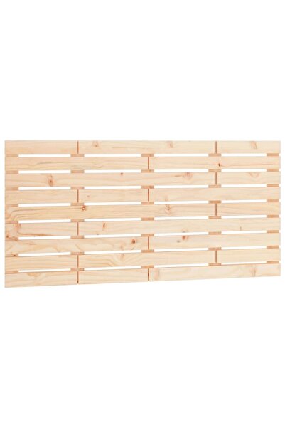 vidaxl Tăblie de pat pentru perete, 141x3x63 cm, lemn masiv de pin