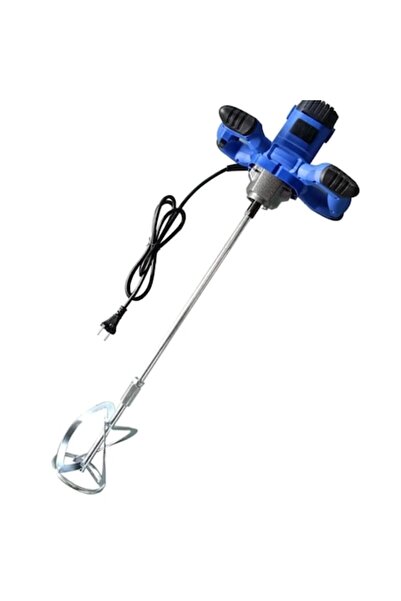 varioshop ®   Mixer electric pentru ciment și mortar, 550W, 1700 RPM, 6 trept...