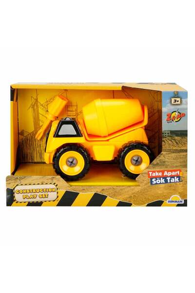 Zapp Toys Vehicul de constructie cu surubelnita, Zapp Toys, Betoniera