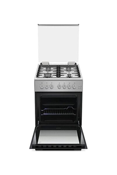 Haier موقد غاز قائم بذاته HCR6060GT1 فضي اللون