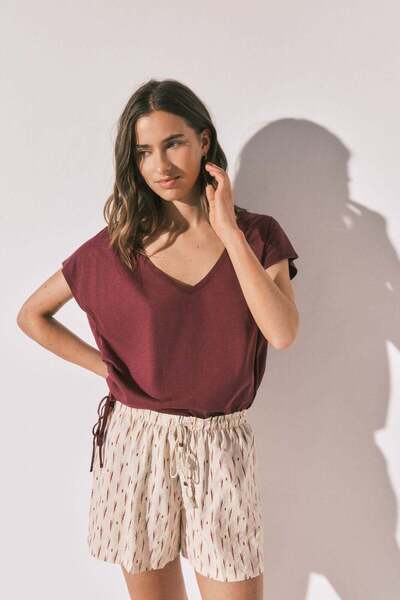 Women'secret Printed Short Trousers