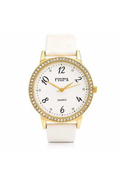 Watch Ceas de dama, Francesca di Geneva, Alb, FF484