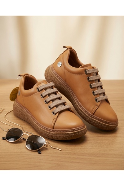 Mammamia Kemal Aygün-Mammamia Genuine Leather Women's Casual Shoes