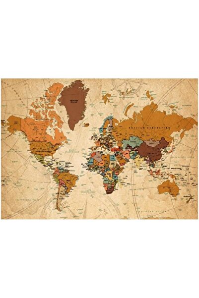 Yıldızan 1000 Piece Puzzle - World Map-Ii (World Map-Ii) 931845