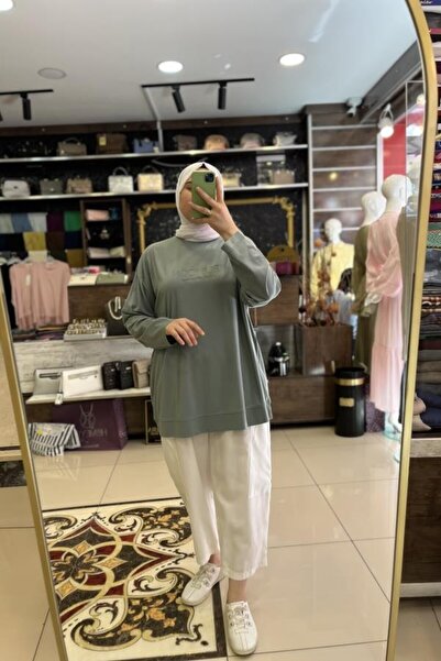 HUMEYRA سترة توناتون الأساسية المطبوعة