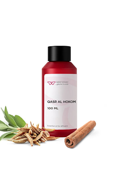 West Story QASR AL HOKOM Premium Essential Fragrance Oil for Aroma Diffusers ...