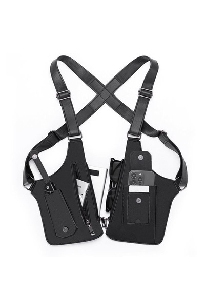 Damee Threads Anti-Theft Bag with Double Shoulder Armpit Bag, Underarm Strap ...