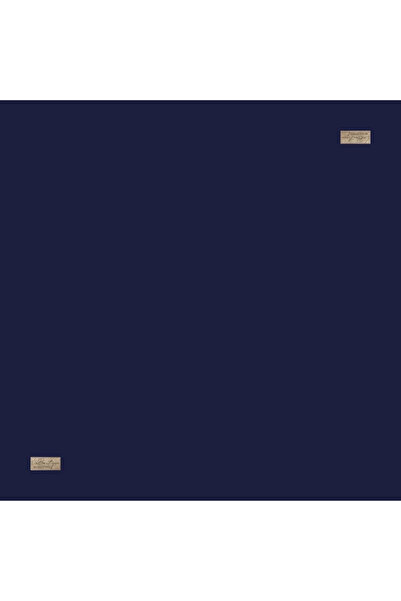 LA BOUTIQUE Labouti̇que Di̇ana Eşarp Cotton Modal Crystal Woven Plain Navy Blue