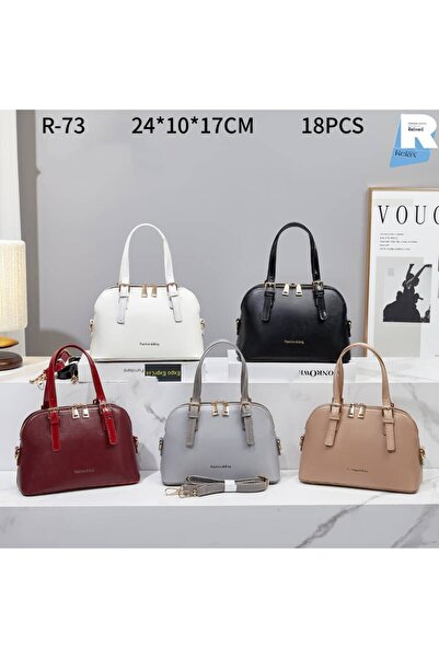 Relax for bags Classic Double Zipper Soft Leather Handbag for Women - Fashion...
