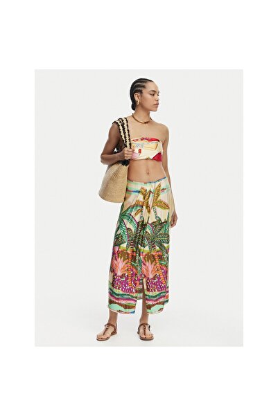 Lola Casademunt Fustă midi de damă LS2608001 20Z Multicolor