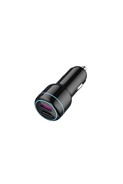Xipin Φορτιστής αυτοκινήτου 5Α με μία θύρα: 1xUSB, Μαύρο χρώμα