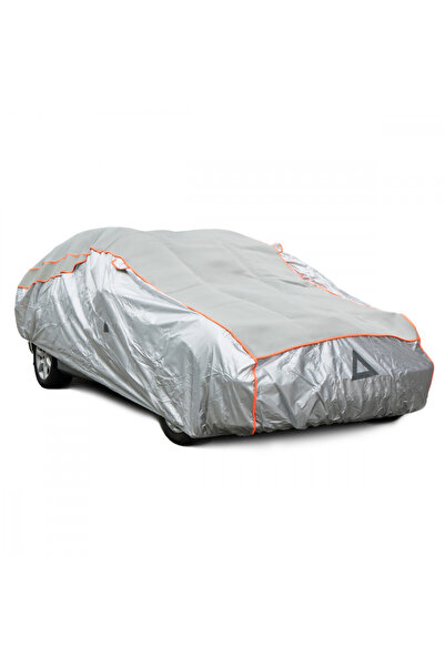 Navaris Husă auto XL 570 x 203 x 119 cm, 3 straturi, impermeabilă, rezistentă la grindină, husă de depozitare, 48112.4