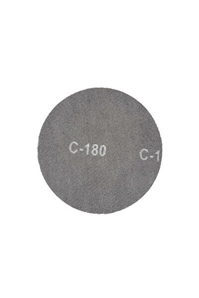 GEKO Disc abraziv din plasă cu velcro, 225 mm, P180, G78845
