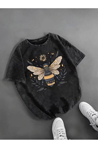classy moda Unisex πολύχρωμο μπλουζάκι με στάμπα Oversize Streetwear Άνετη εφ...