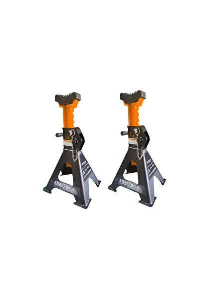 Kraft&dele Set de suporturi auto tip capră, 3 tone, 303 - 438 mm, 2 elemente,...