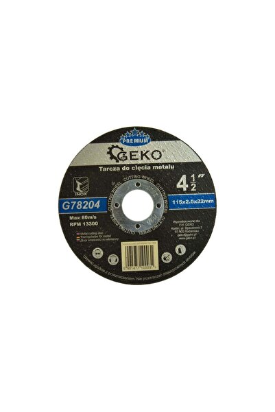 GEKO Disc de tăiere metal 115 mm, G 78204