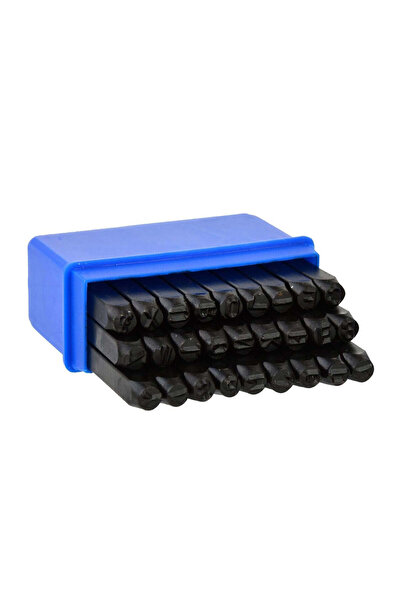 GEKO Set de ștampile cu litere 5 mm, 27 elemente, G 01809