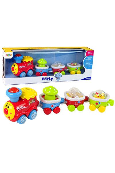 LEAN Tren educativ, 13 x 11 x 7 cm, multicolor, 14605