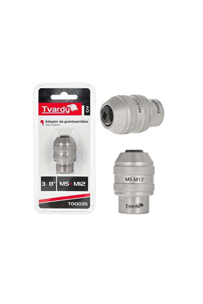 Tvardy Adaptor de filetat, 3/8 ", M5-M12, Cr-V, T00035