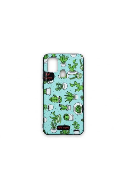kılıfınbenden Samsung Galaxy a 21S Cactus Silicone Case Model