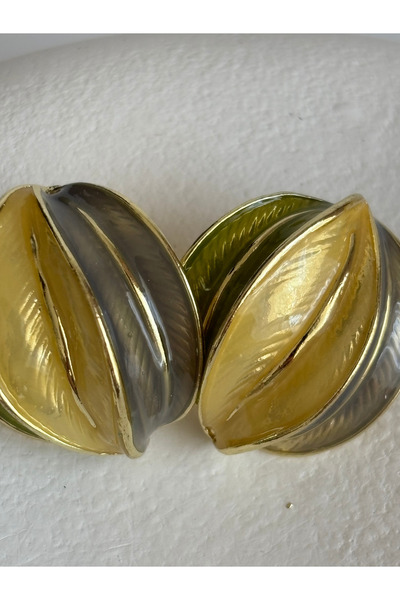 BHR AKSESUAR Colored Earrings (3 cm)