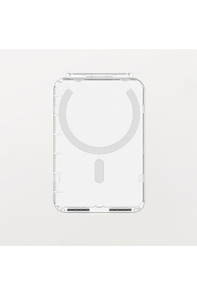 Choice حافظة بطاقات شفافة متوافقة مع MagSafe، مقاومة للصدمات، تحتوي على فتحتي...