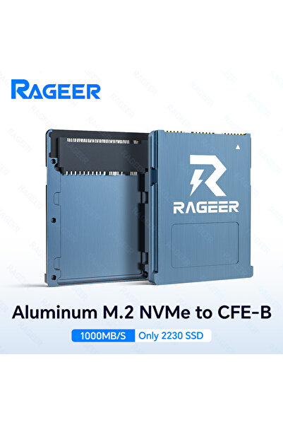 Choice محول 2230 NVMe إلى CFE-B من RAGEER، بطاقة محول من الألومنيوم M.2 2230 ...