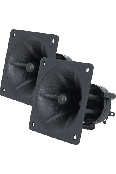 Choice1 style1-2pcs 2PCS 150W 85MM Ceramic Piezo Tweeter Horn High Decibel Sq...