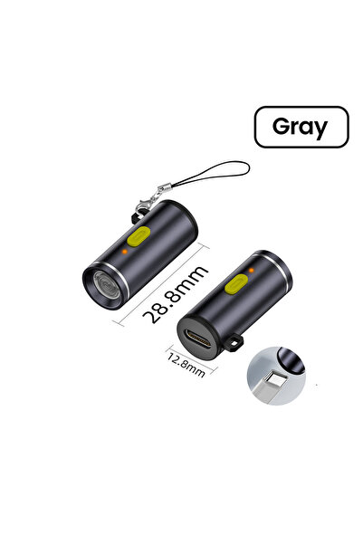 Choice gray Elough Compactly Type C Lighter Electric for Easy Carrying Storag...