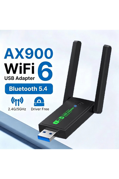 Choice AX900 5.4BT AX900 WIFI6 Bluetooth 5.4 USB Wireless Adapter 2.4G/5Ghz 9...