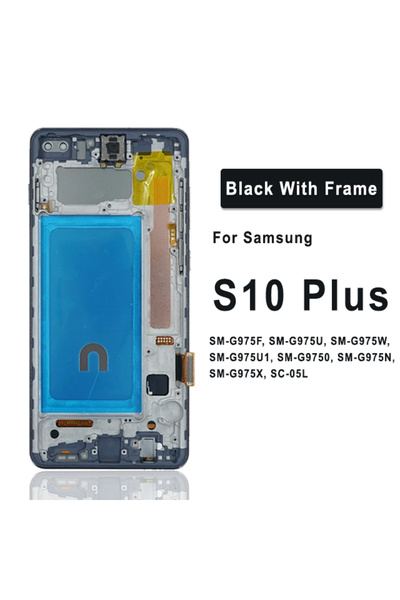 choice2 TFT Black Frame TFT LCD For S10 Plus LCD Touch Screen Digitizer Assem...