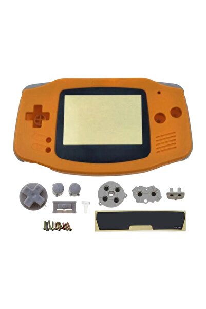Choice8 Orange New Custom GBA Housing Shell For Game Boy Advance Replacement ...