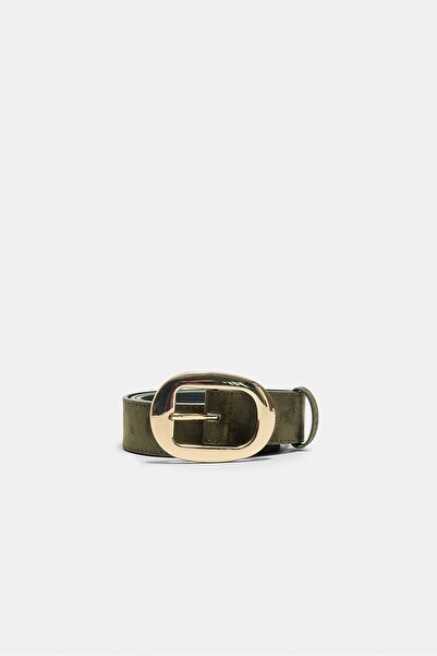 Stradivarius Oval tokalı kemer