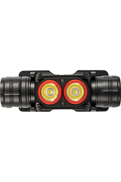 VOREL by YATO Lanternă tactică reîncărcabilă. LED de putere 15W 3000lm 5 modu...