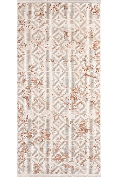 Artemis Halı Rosa 01104A Bej Terra Akrilik Modern Halı 160x230 cm