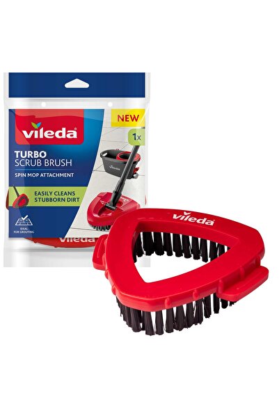 Vileda Turbo Scrub Brush Yedek Fırça Başlığı, Turbo ile Uyumlu, Zorlu Lekeler...